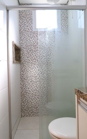 Apartamento para alugar com 57m², 2 quartos e 1 vagaBanheiro Social