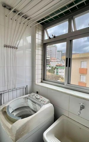 Apartamento para alugar com 64m², 2 quartos e 2 vagas Apartamento para alugar com 64m², 2 quartos e 2 vagasCozinha e Área de Serviço