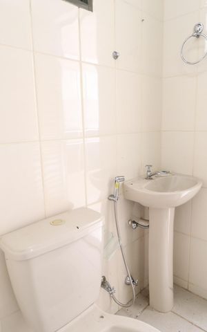 Casa para alugar com 120m², 3 quartos e sem vagaBanheiro da varanda