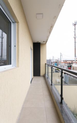 Casa para alugar com 60m², 2 quartos e 2 vagas Casa para alugar com 60m², 2 quartos e 2 vagasVaranda da Suíte 2