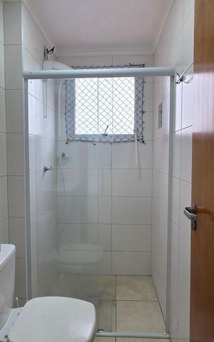 Apartamento para alugar com 59m², 2 quartos e 1 vaga Apartamento para alugar com 59m², 2 quartos e 1 vagaBanheiro