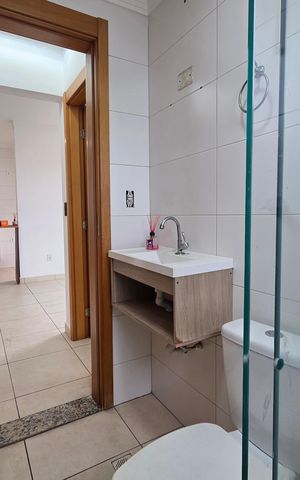 Apartamento para alugar com 59m², 2 quartos e 1 vaga Apartamento para alugar com 59m², 2 quartos e 1 vagaBanheiro