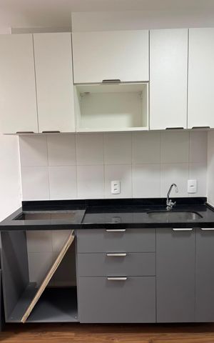 Apartamento para alugar com 27m², 1 quarto e sem vaga Apartamento para alugar com 27m², 1 quarto e sem vagaCozinha