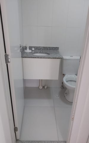 Apartamento para alugar com 27m², 1 quarto e sem vaga Apartamento para alugar com 27m², 1 quarto e sem vagaBanheiro