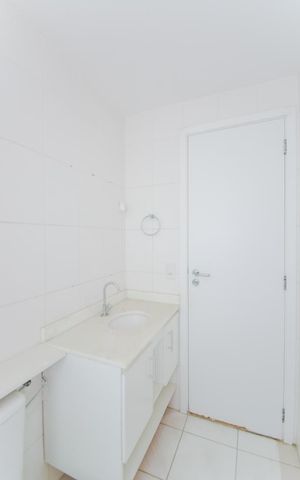 Apartamento para alugar com 50m², 2 quartos e 1 vagaBanheiro Social