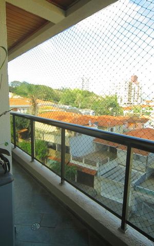 Apartamento à venda com 113m², 4 quartos e 2 vagasVaranda da Sala e quartos 