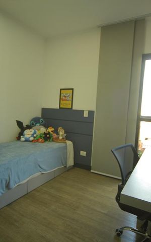 Apartamento à venda com 113m², 4 quartos e 2 vagasQuarto 2 