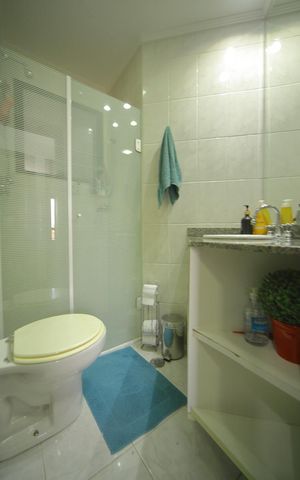 Apartamento à venda com 113m², 4 quartos e 2 vagasBanheiro Social 