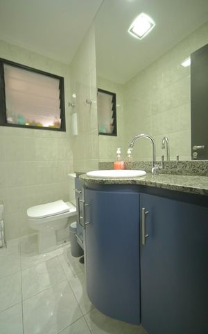 Apartamento à venda com 113m², 4 quartos e 2 vagasLavabo da Sala 