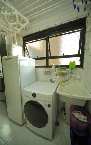 Apartamento à venda com 113m², 4 quartos e 2 vagasÁrea de Serviço