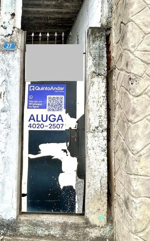 Casa para alugar com 43m², 1 quarto e sem vaga Casa para alugar com 43m², 1 quarto e sem vagaFachada