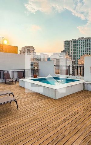Studio para alugar com 26m², 1 quarto e sem vaga