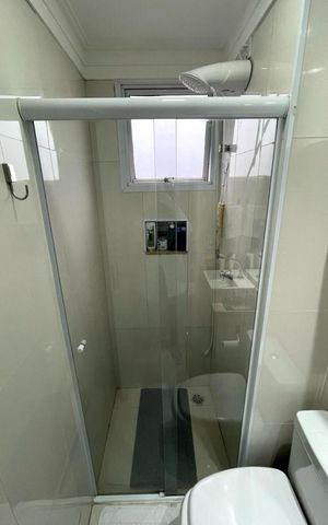Apartamento à venda com 50m², 2 quartos e 1 vaga Apartamento à venda com 50m², 2 quartos e 1 vagaBanheiro