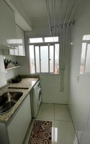 Apartamento à venda com 50m², 2 quartos e 1 vaga Apartamento à venda com 50m², 2 quartos e 1 vagaÁrea de serviço