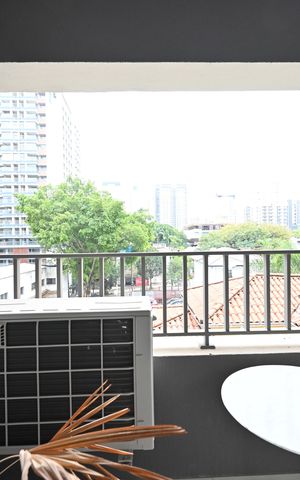 Apartamento para alugar com 30m², 1 quarto e sem vagaVaranda
