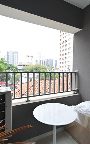 Apartamento para alugar com 30m², 1 quarto e sem vagaVaranda