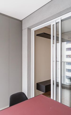 Apartamento à venda com 40m², 1 quarto e 1 vaga Apartamento à venda com 40m², 1 quarto e 1 vagaVaranda