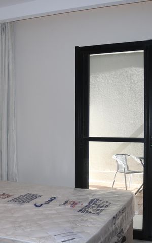 Studio para alugar com 35m², 1 quarto e sem vagaQuarto