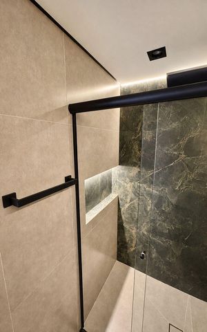 Studio para alugar com 35m², 1 quarto e sem vaga Studio para alugar com 35m², 1 quarto e sem vagaBanheiro Social