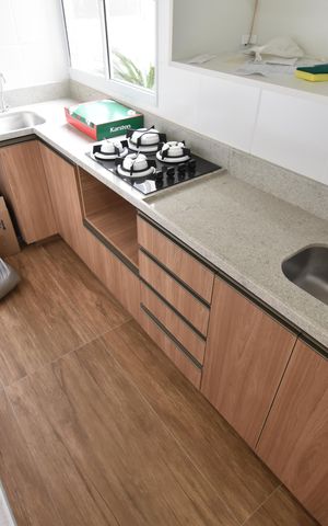Apartamento à venda com 38m², 2 quartos e 1 vagaSala/Cozinha