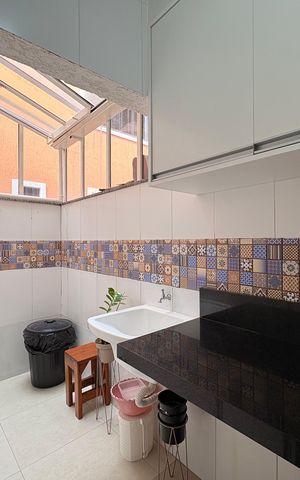 Casa para alugar com 92m², 2 quartos e 2 vagasLavanderia