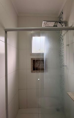 Casa para alugar com 92m², 2 quartos e 2 vagasBanheiro da Suíte 1