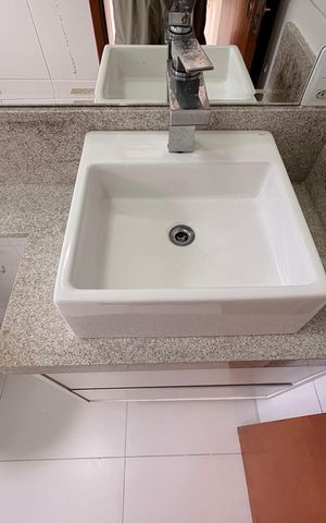 Casa para alugar com 92m², 2 quartos e 2 vagasBanheiro da Suíte 1