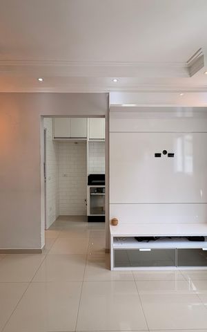 Casa para alugar com 92m², 2 quartos e 2 vagasSala