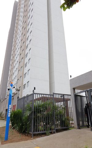 Apartamento para alugar com 34m², 2 quartos e sem vagaFachado do condomínio