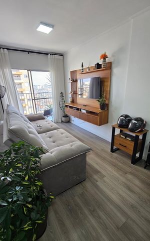 Apartamento à venda com 68m², 3 quartos e 1 vaga Apartamento à venda com 68m², 3 quartos e 1 vagaSala
