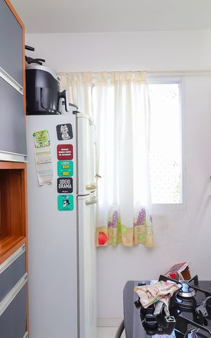 Apartamento para alugar com 45m², 2 quartos e 1 vaga Apartamento para alugar com 45m², 2 quartos e 1 vagaCozinha e Área de Serviço