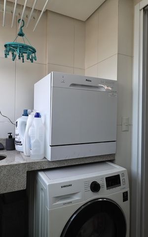 Apartamento à venda com 82m², 3 quartos e 2 vagas Apartamento à venda com 82m², 3 quartos e 2 vagasLavanderia