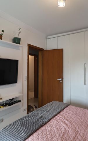 Apartamento à venda com 82m², 3 quartos e 2 vagas Apartamento à venda com 82m², 3 quartos e 2 vagasSuite