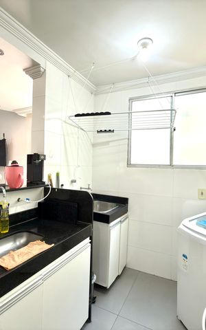 Apartamento à venda com 70m², 2 quartos e 1 vagaCozinha e Área de Serviço