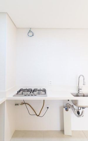 Apartamento à venda com 37m², 2 quartos e sem vagaCozinha e Área de Serviço