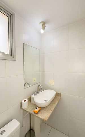 Apartamento para alugar com 85m², 2 quartos e 2 vagasBanheiro da Suíte