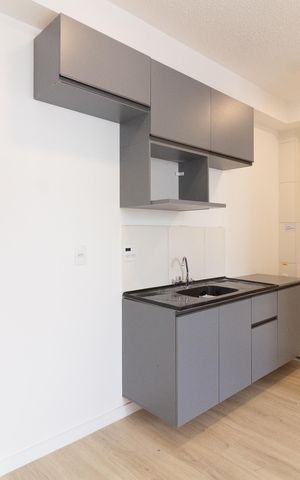 Apartamento à venda com 38m², 2 quartos e sem vaga Apartamento à venda com 38m², 2 quartos e sem vagaSala - Cozinha
