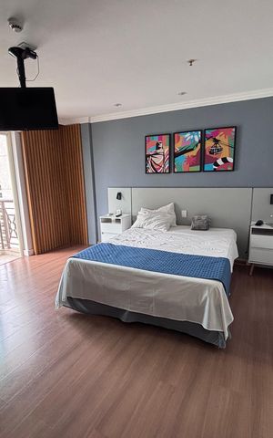 Studio para alugar com 35m², 1 quarto e sem vaga Studio para alugar com 35m², 1 quarto e sem vagaSala e quarto