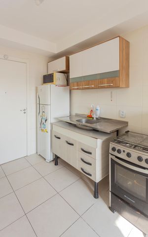 Apartamento à venda com 26m², 1 quarto e sem vagaCozinha