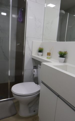 Apartamento à venda com 33m², 2 quartos e sem vagaBanheiro