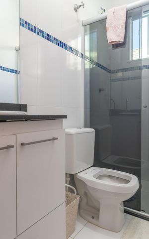Casa à venda com 70m², 2 quartos e 1 vagaBanheiro da Suíte 2