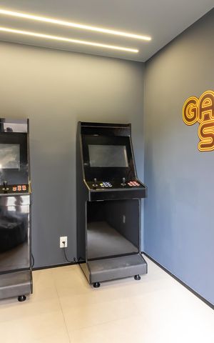 Apartamento à venda com 36m², 2 quartos e sem vaga Apartamento à venda com 36m², 2 quartos e sem vagaSala de Jogos
