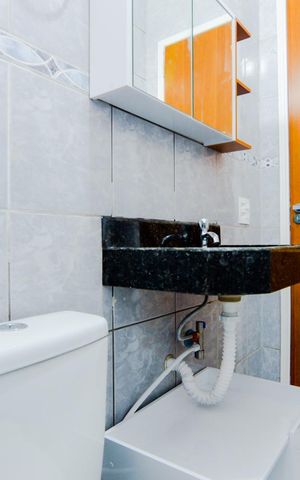 Apartamento para alugar com 56m², 2 quartos e 1 vagaBanheiro do Quarto 2