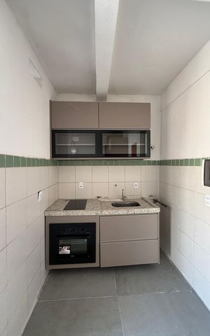 Studio para alugar com 26m², 1 quarto e sem vaga
