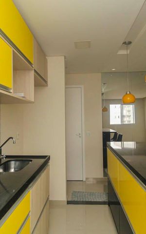 Apartamento à venda com 36m², 1 quarto e 1 vaga Apartamento à venda com 36m², 1 quarto e 1 vagaCozinha