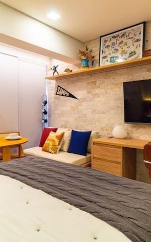 Apartamento para alugar com 30m², 1 quarto e sem vaga Apartamento para alugar com 30m², 1 quarto e sem vagaSala/Quarto