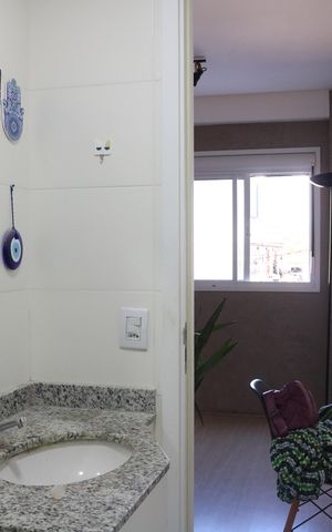 Apartamento para alugar com 62m², 2 quartos e 1 vagaBanheiro Social