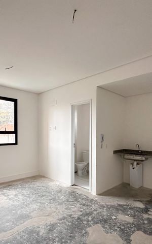 Apartamento à venda com 25m², 1 quarto e sem vaga Apartamento à venda com 25m², 1 quarto e sem vagaSala