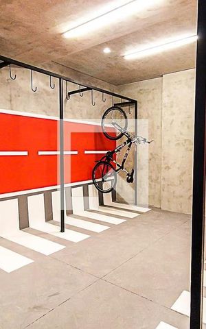 Apartamento à venda com 25m², 1 quarto e sem vaga Apartamento à venda com 25m², 1 quarto e sem vagaÁrea comum - Bicicletário