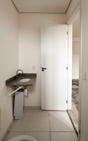 Apartamento à venda com 25m², 1 quarto e sem vaga Apartamento à venda com 25m², 1 quarto e sem vagaBanheiro Social